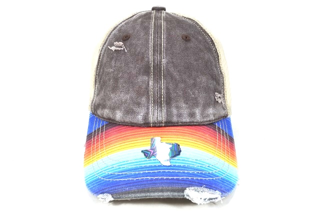 038-MONKEY WASHED 2TONE BROWN/SERAPE BRIM